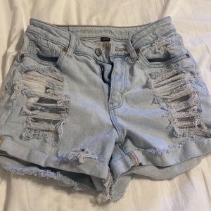 american eagle mom shorts
